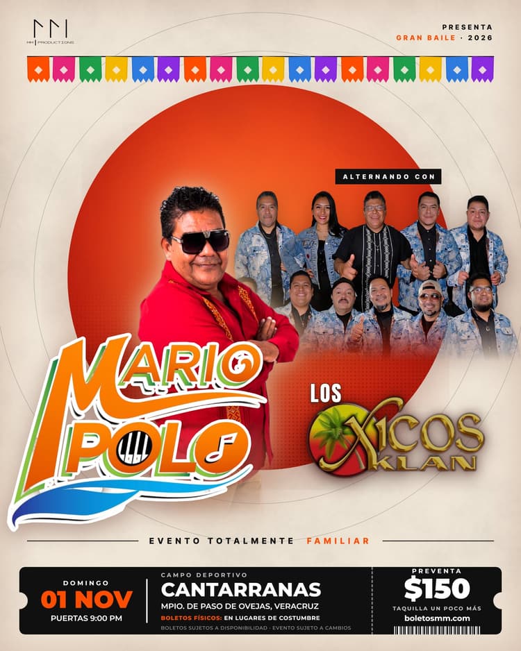 Mario Polo y Los Xicos Klan en Cantarranas