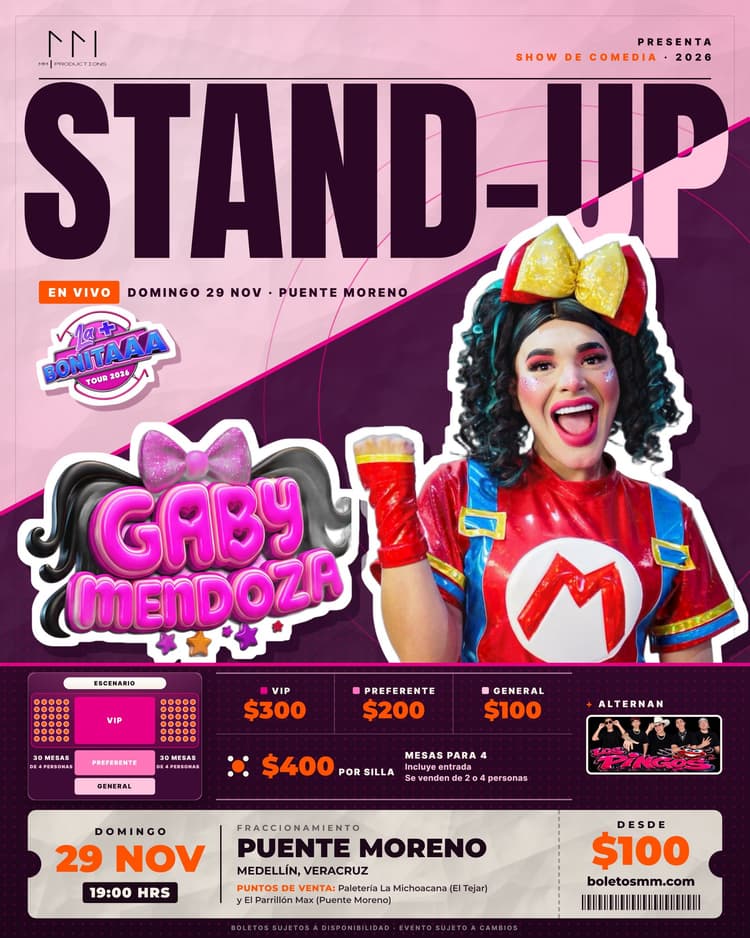 La Gaby Mendoza en Puente Moreno
